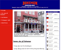 Tablet Screenshot of bohemen.no